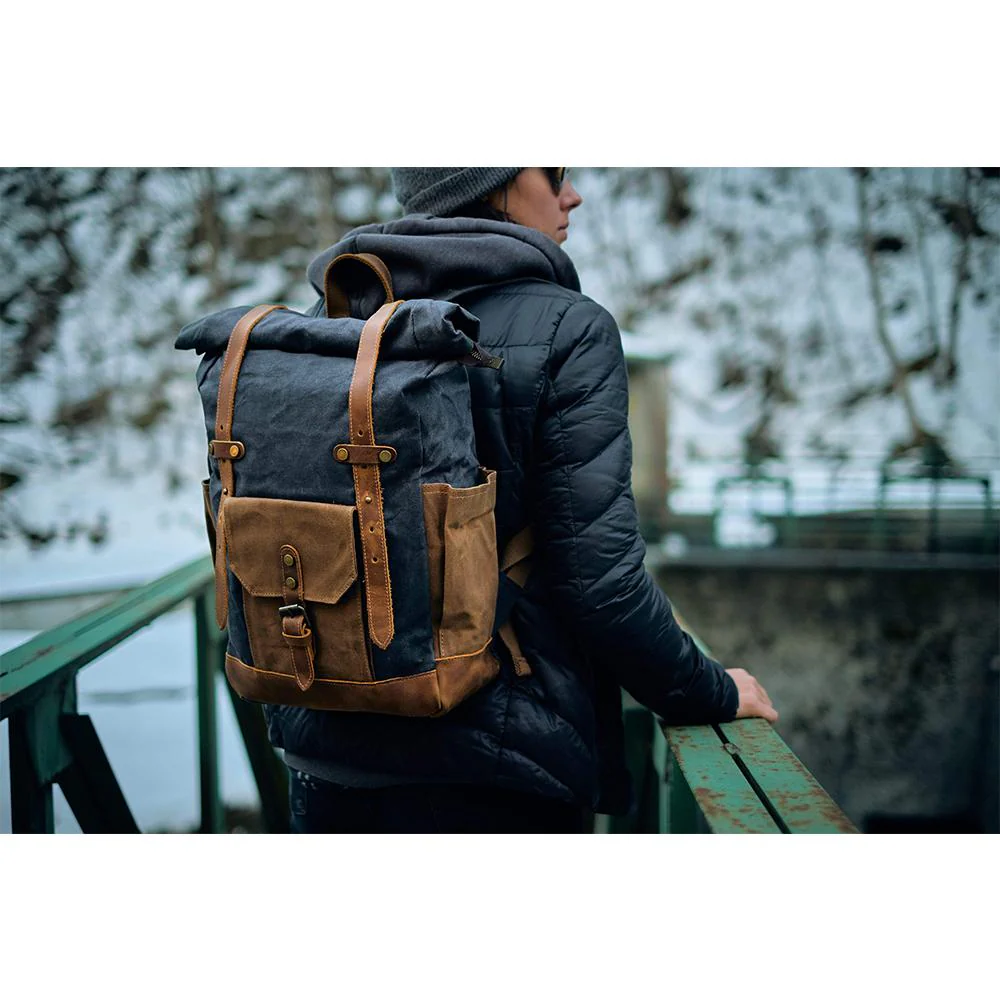Roll Top Rucksack | COPENHAGUE - Image 17