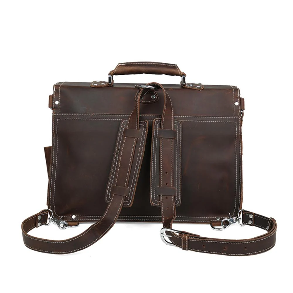 Tan Leather Shoulder Bag | ATAKAMA - Image 3
