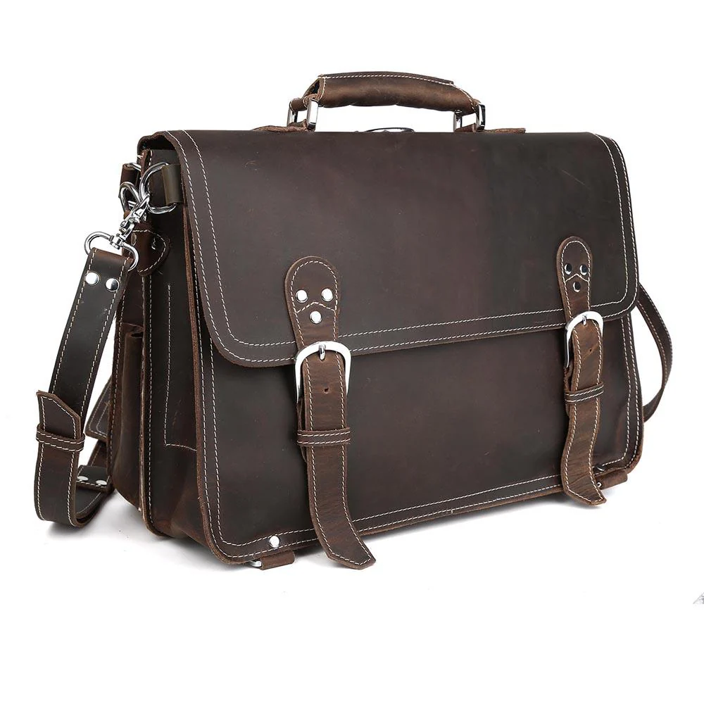 Tan Leather Shoulder Bag | ATAKAMA - Image 4