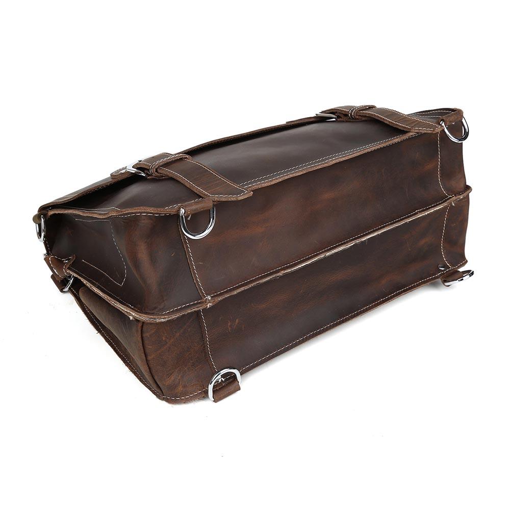 Tan Leather Shoulder Bag | ATAKAMA - Image 7