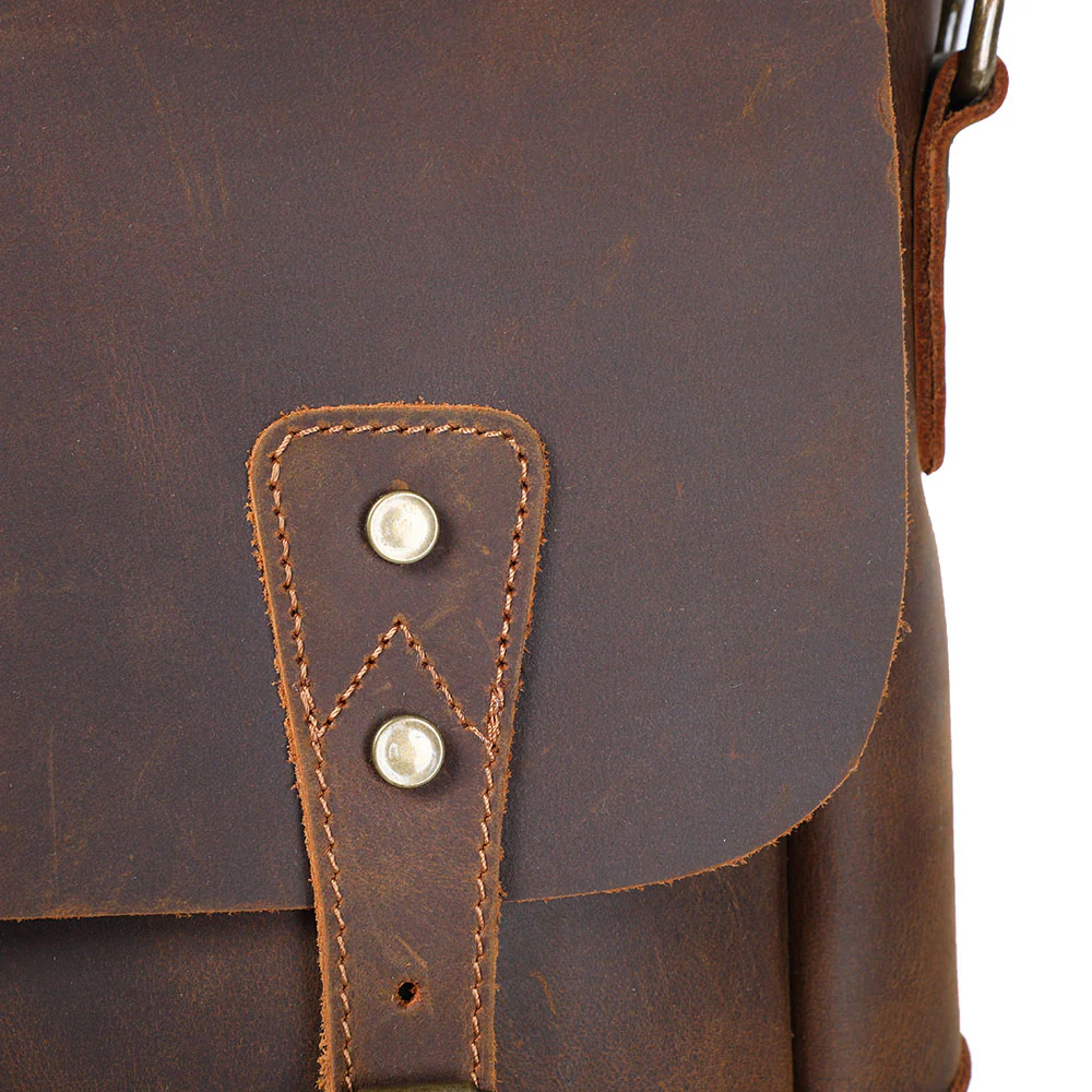 Leather Shoulder Bag | VATEA - Image 12