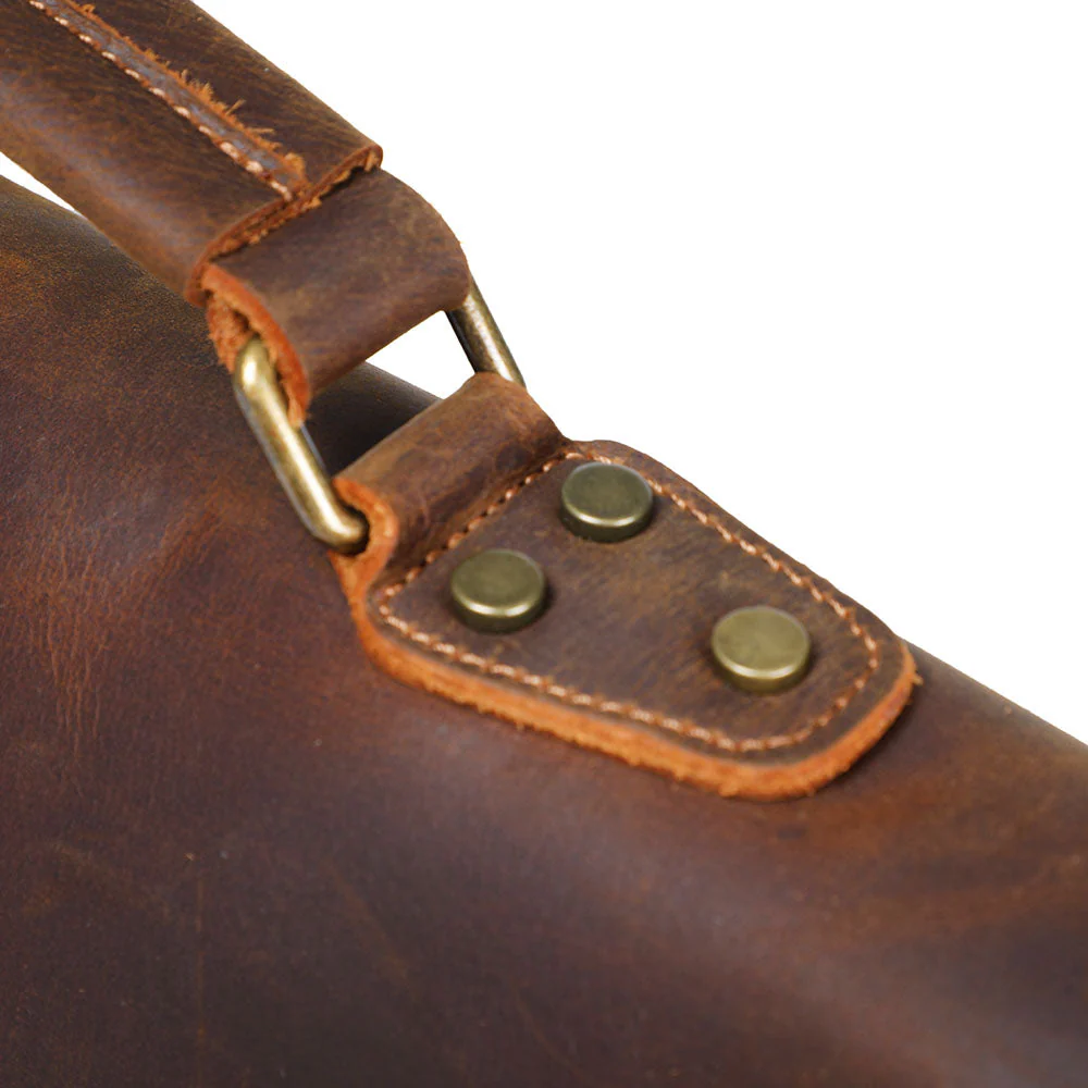Leather Shoulder Bag | VATEA - Image 13