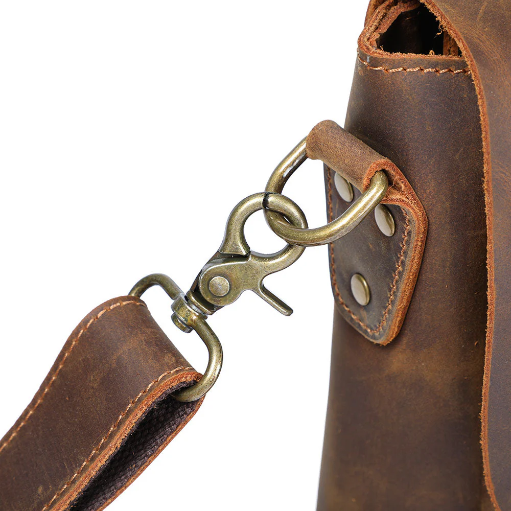 Leather Shoulder Bag | VATEA - Image 15