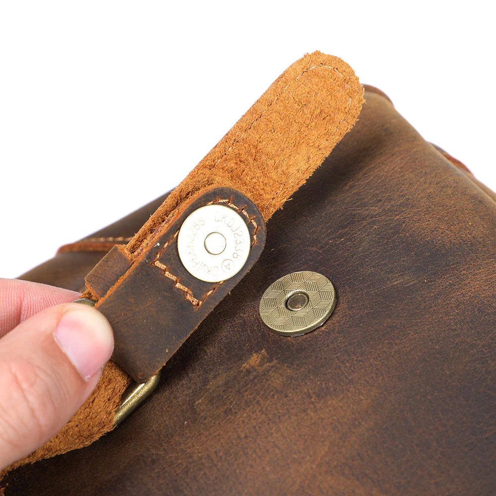 Leather Shoulder Bag | VATEA - Image 16