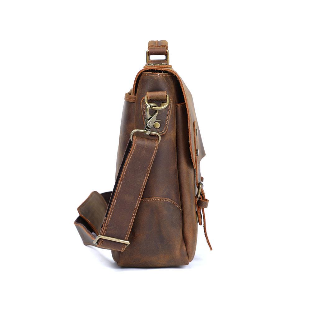 Leather Shoulder Bag | VATEA - Image 6
