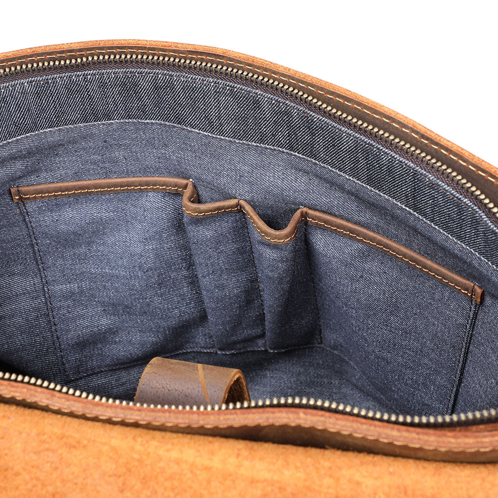 Leather Shoulder Bag | VATEA - Image 8