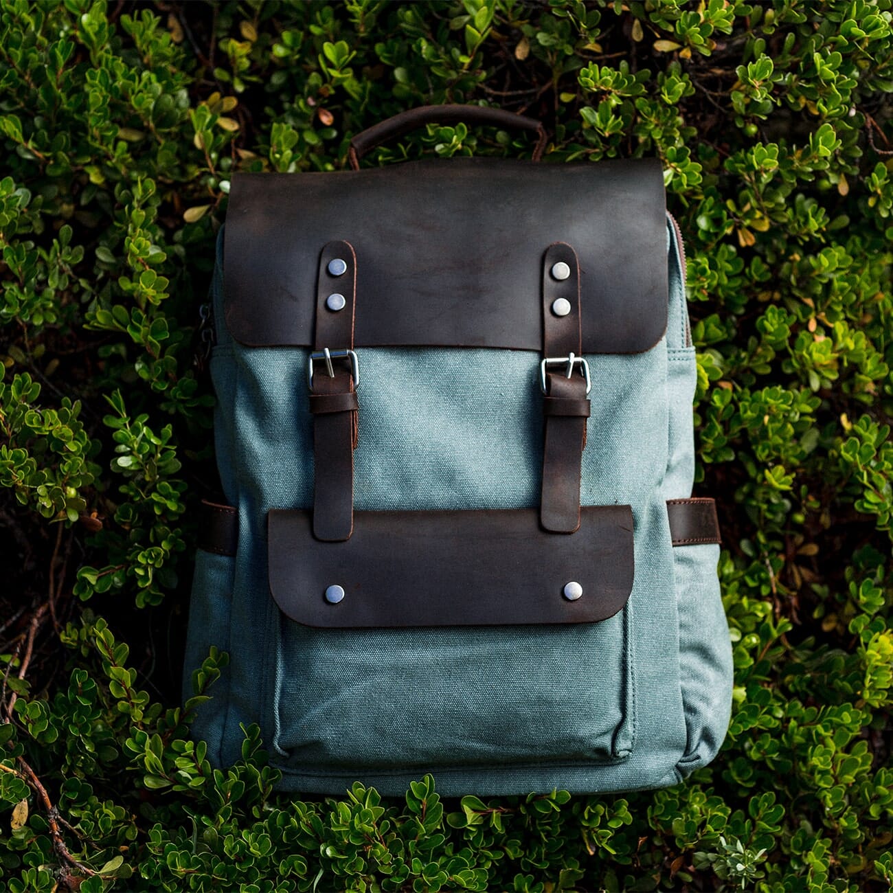 Canvas Laptop Backpack | HELSINKI - Image 10