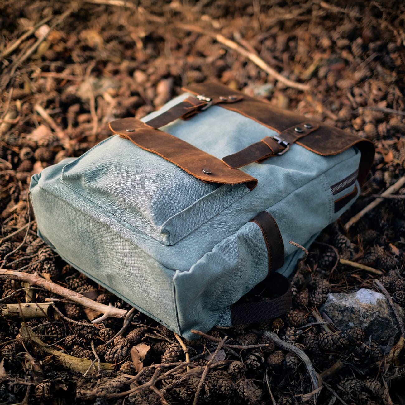 Canvas Laptop Backpack | HELSINKI - Image 15
