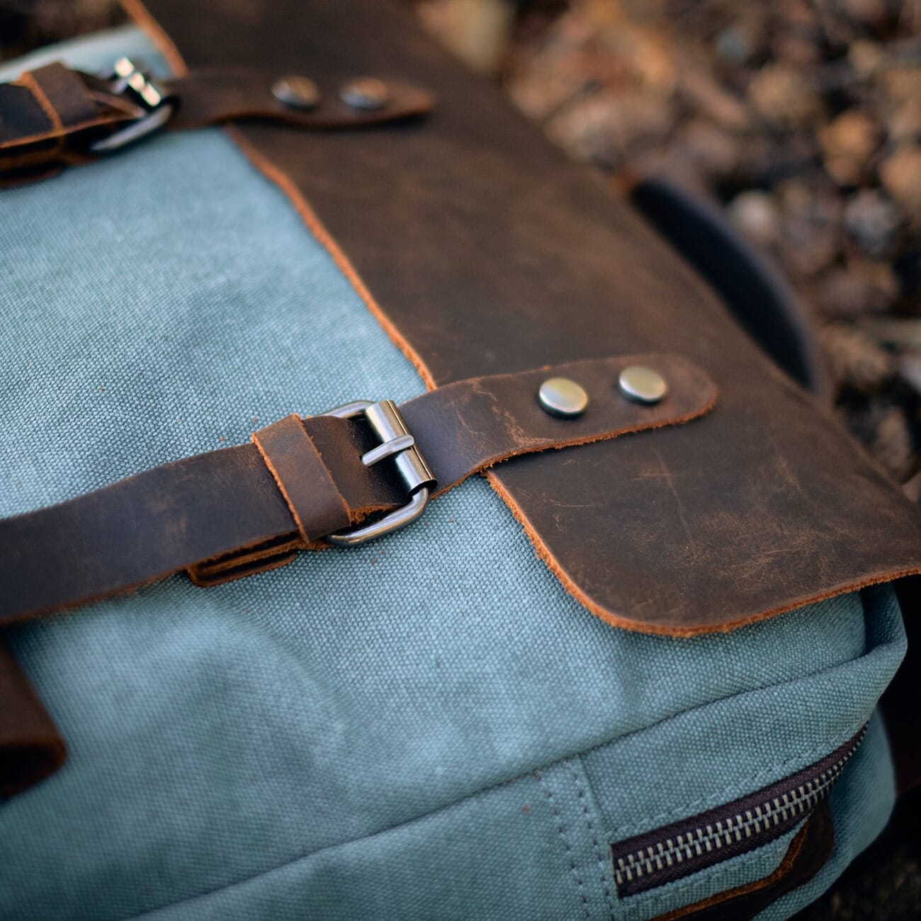 Canvas Laptop Backpack | HELSINKI - Image 16