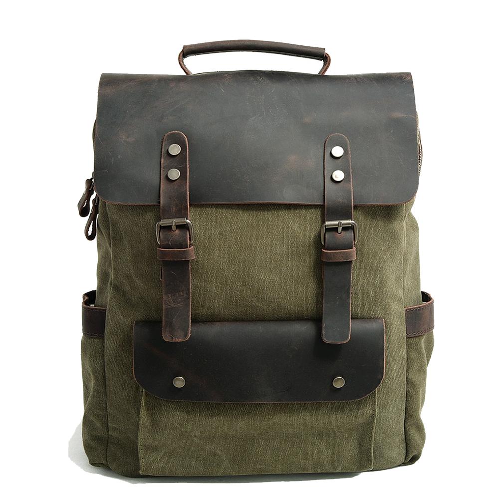 Canvas Laptop Backpack | HELSINKI - Image 3