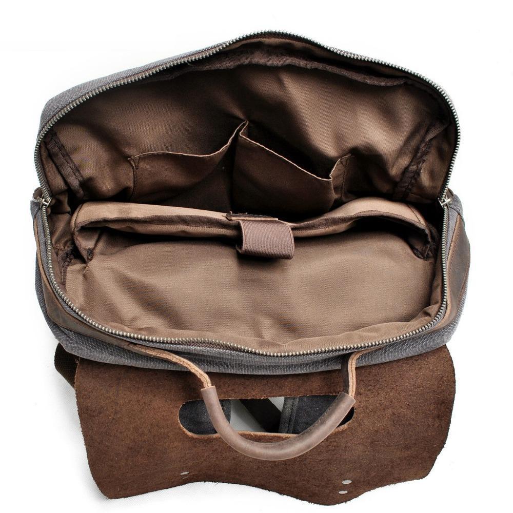 Canvas Laptop Backpack | HELSINKI - Image 8