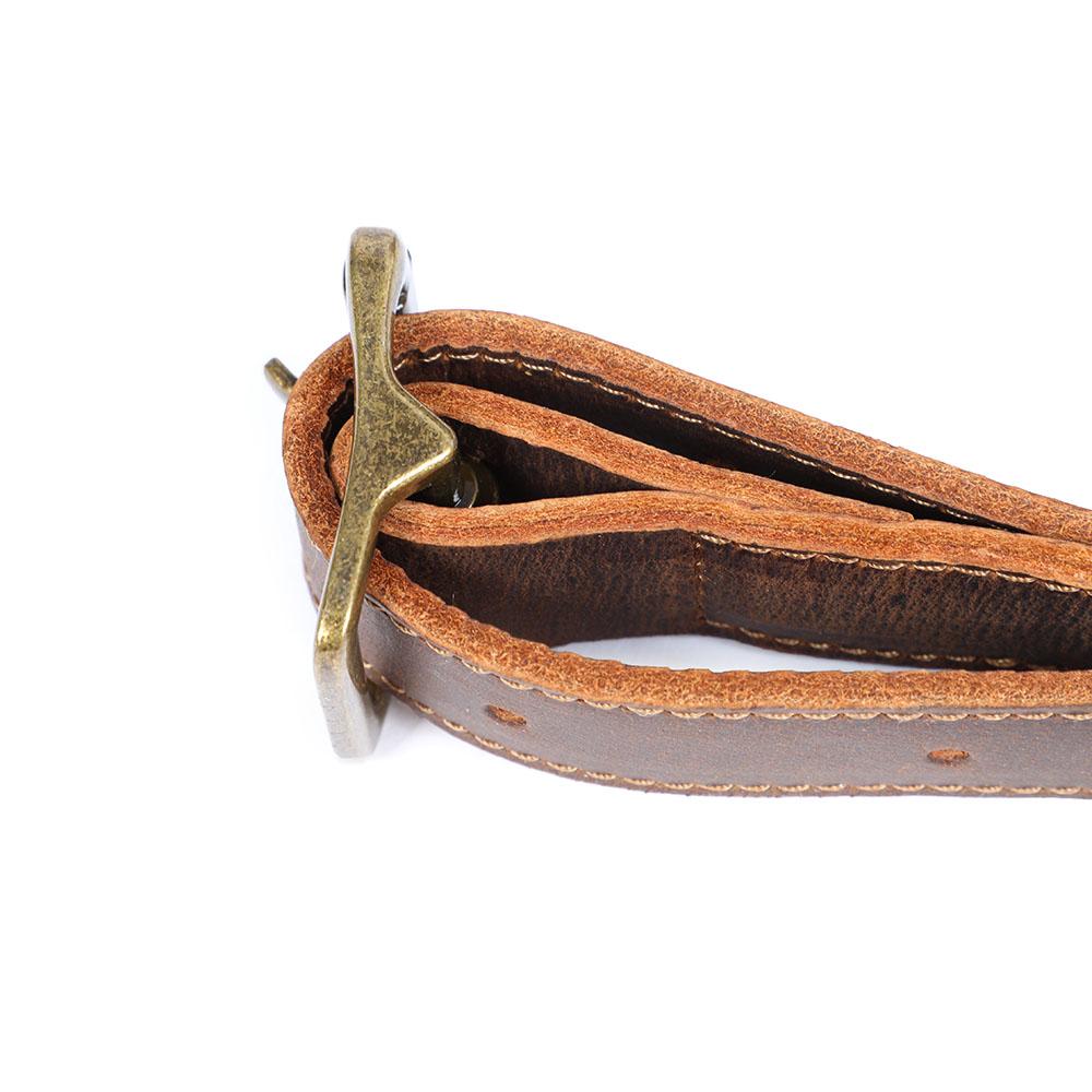 Vintage Leather Tote Bag | OLANA - Image 14