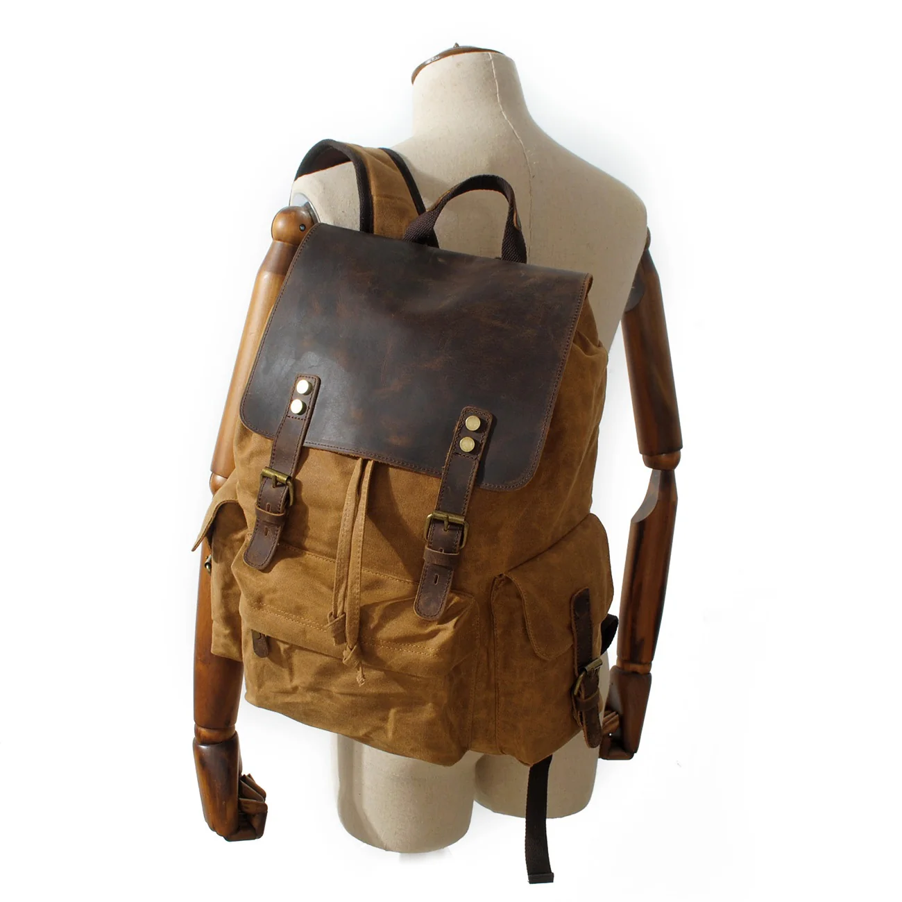 Waxed Canvas Backpack | LATVIA - Image 24