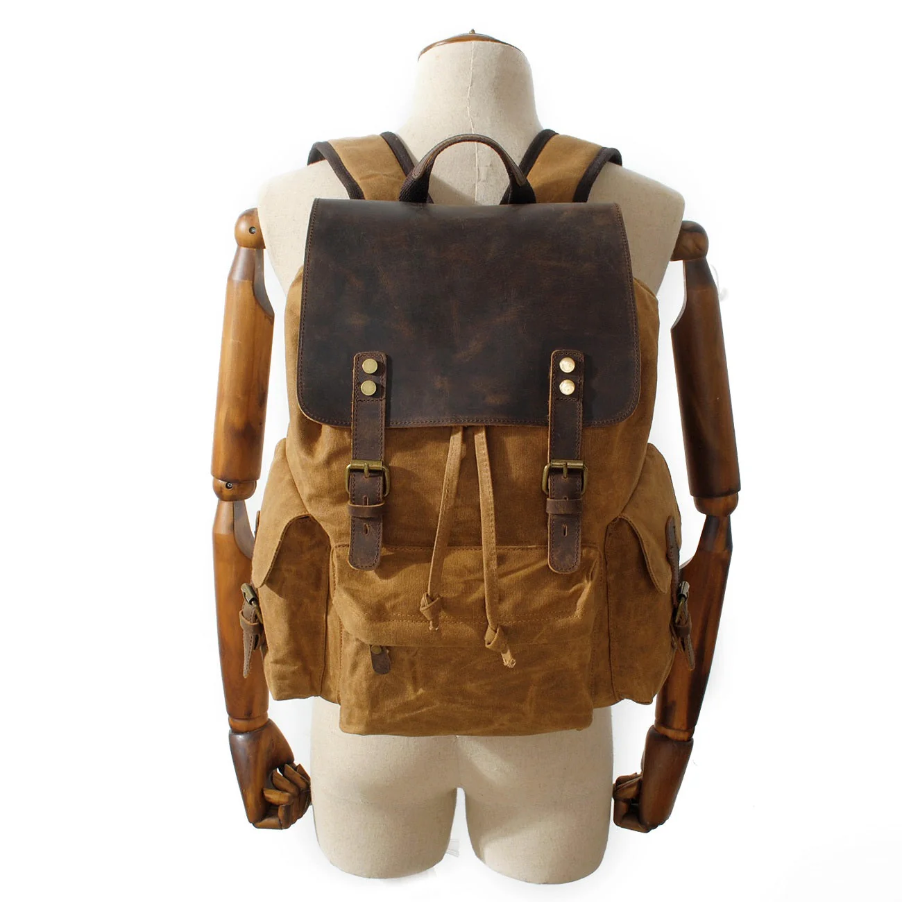 Waxed Canvas Backpack | LATVIA - Image 25