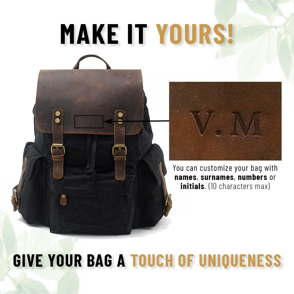 Waxed Canvas Backpack | LATVIA - Image 28