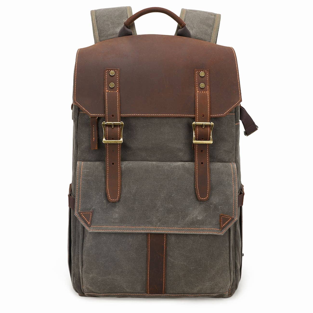 Waxed Canvas Camera Backpack | ALGONQUIN - Image 3