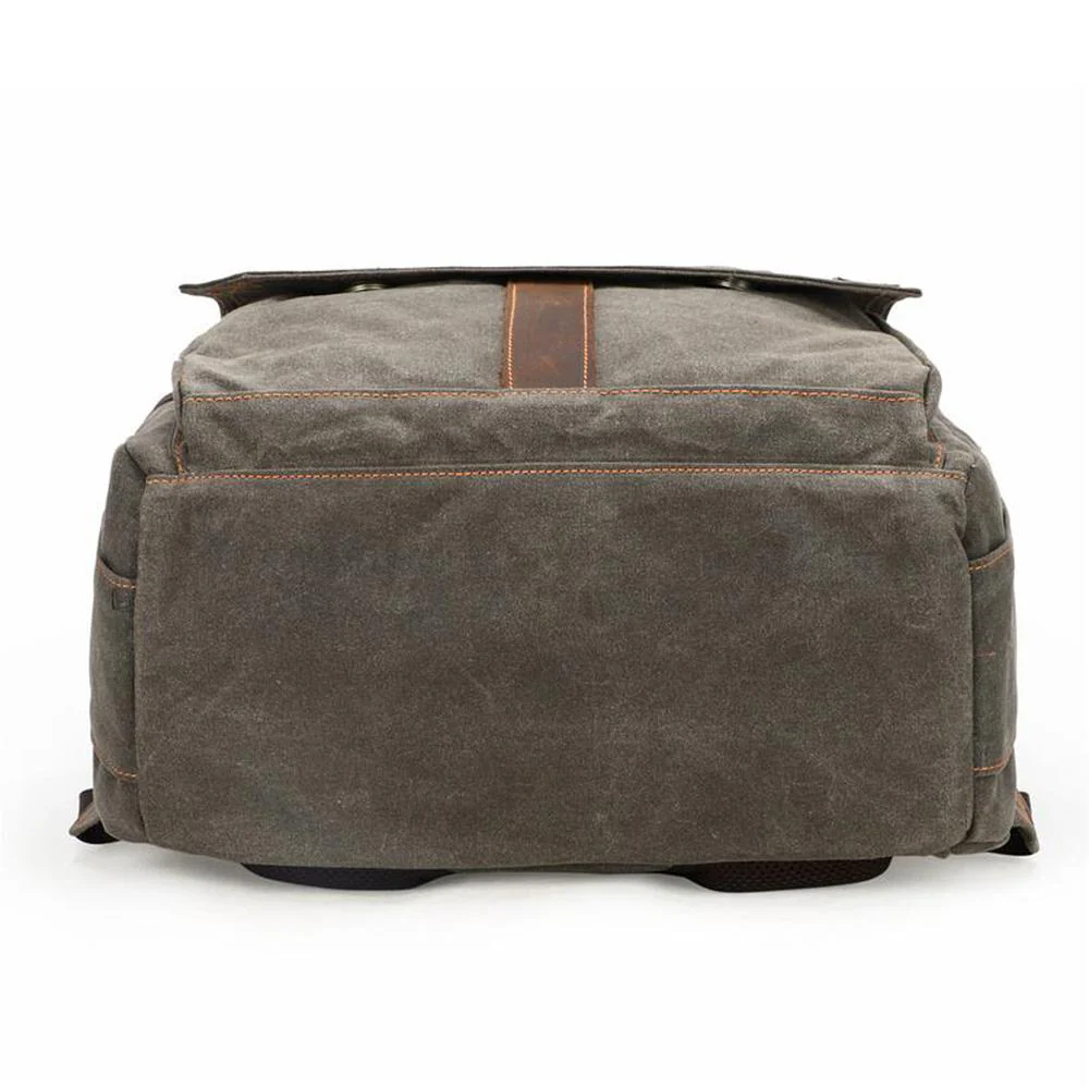 Waxed Canvas Camera Backpack | ALGONQUIN - Image 7